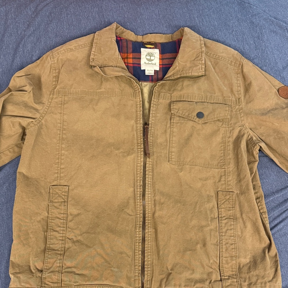 Timberland Men's Brown Lightweight Jacket